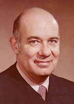 Official portrait of Judge Roberts Breetz. 