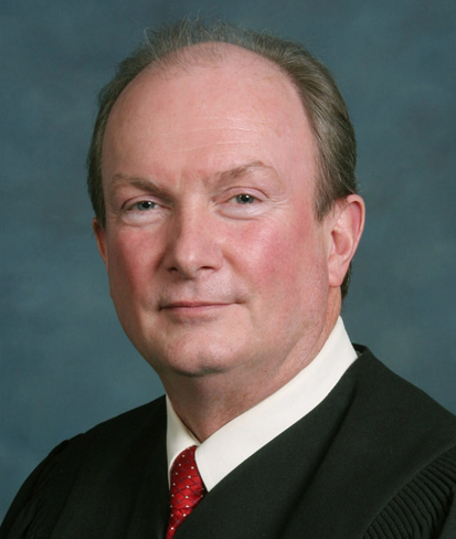 Official portrait of Judge Michael Caperton. 