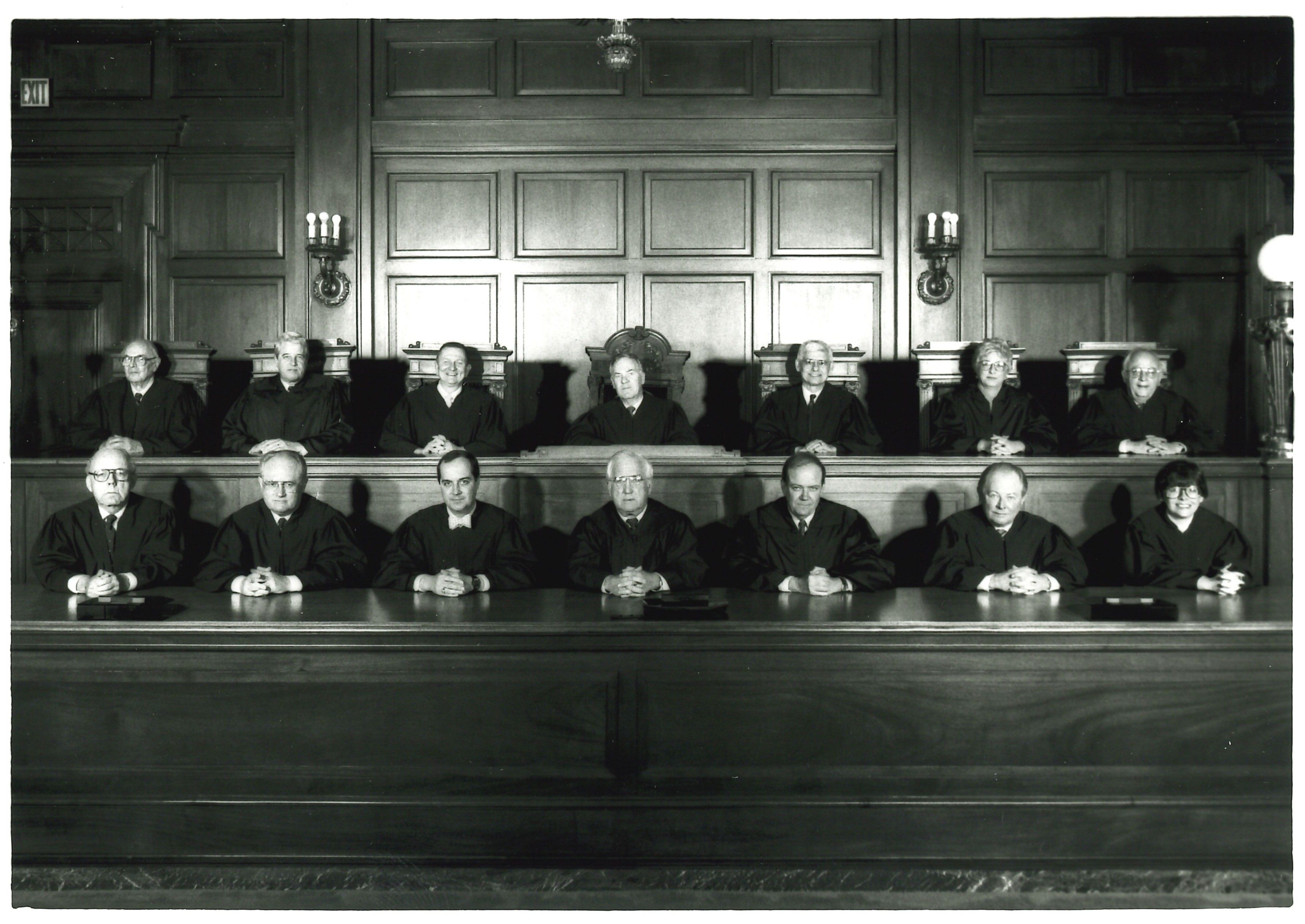 Court of Appeals full court portrait. 