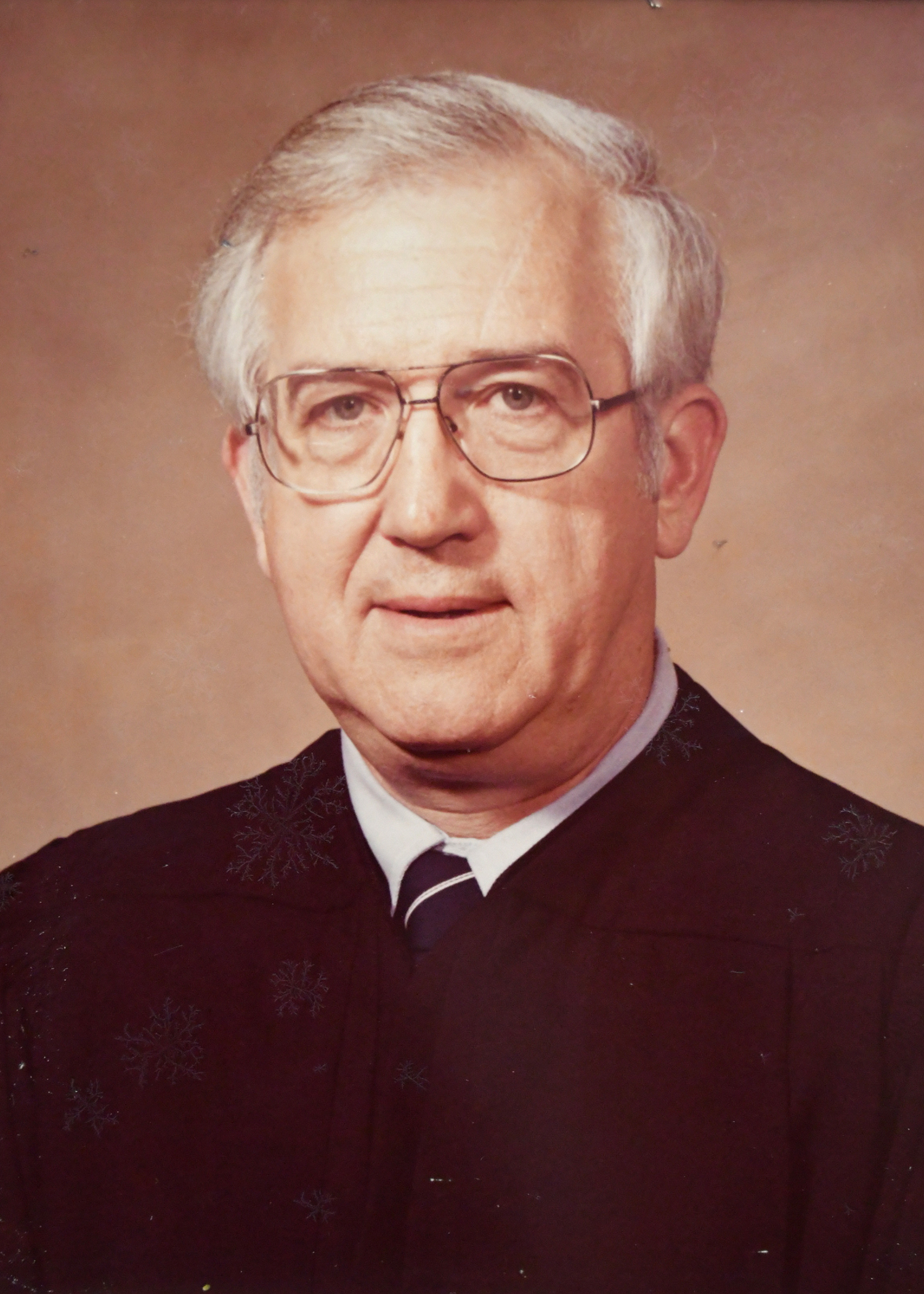 Offical portrait of Judge John P. Hayes. 