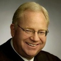 Official portrait of Judge Rick Johnson. 