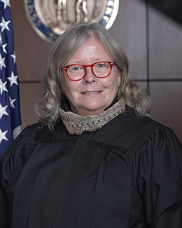 Official portrait of Justice Janet L. Stumbo. 