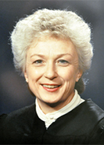 Official portrait of Judge Judy M. West. 