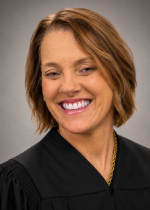 Official portrait of Judge Stephanie Pearce Burke. 